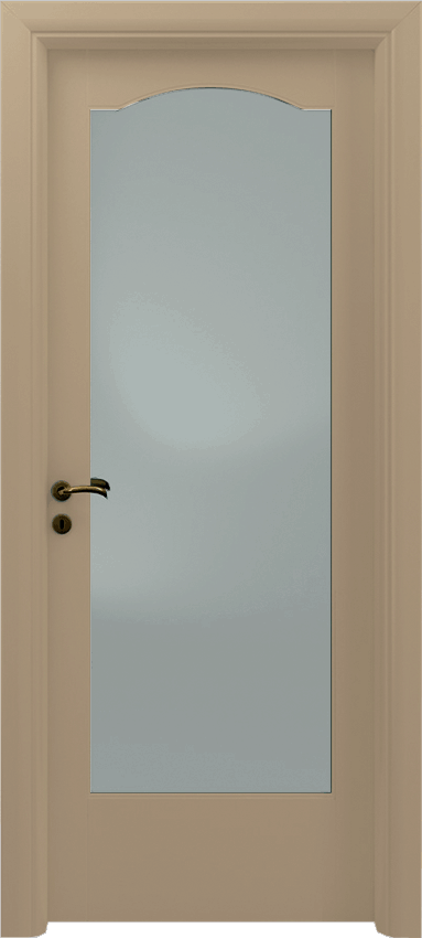Interior swinging door FASONIA 1/V/C, Sublimia - Dove grey lacquered - Garofoli