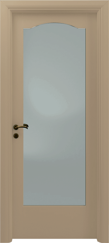 Interior swinging door FASONIA 1/V/C, Sublimia - Dove grey lacquered - Garofoli