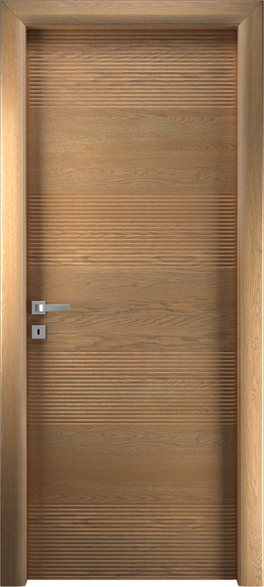 Interior swinging door PANONDA 4/D, Io di Garofoli - Hot oak - Garofoli