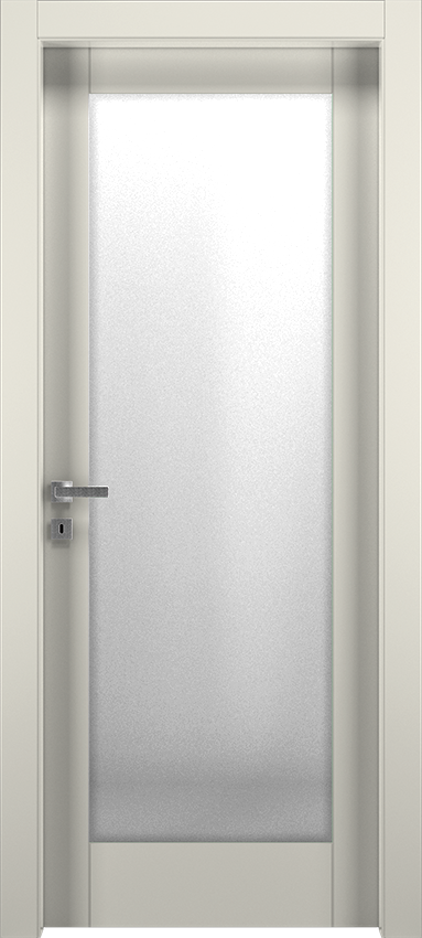 Porte intérieure battante PLEX 1V, Patio - Ral 9010 - Garofoli