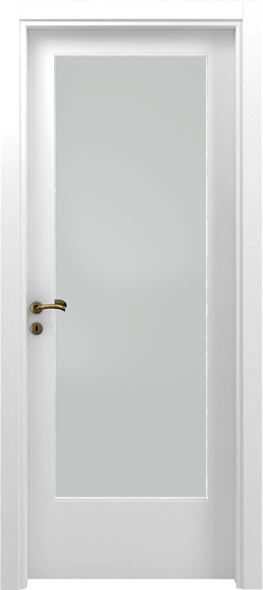 Interior swinging door BILA 1/V, Mirabilia - White lacquered - Garofoli