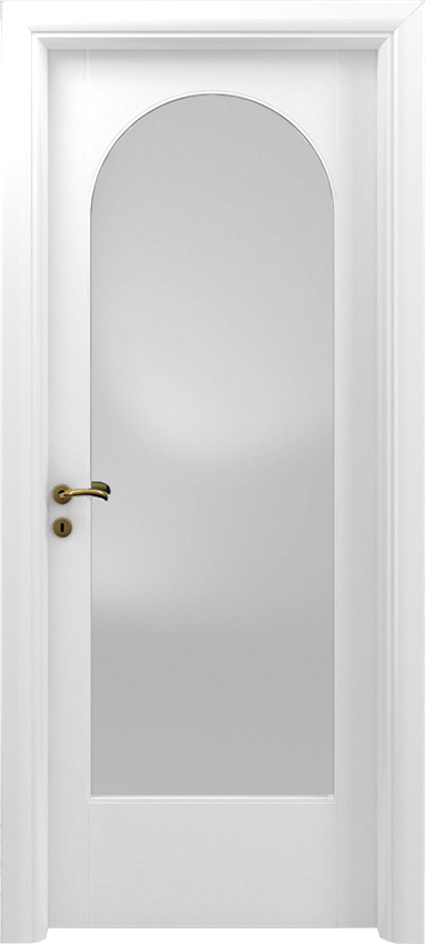 Interior swinging door FALIONE 1/V/A, Sublimia - White lacquered - Garofoli