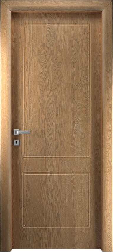 Interior swinging door BIONDA 2/B, Io di Garofoli - Hot oak - Garofoli