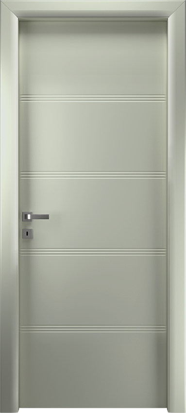 Interior swinging door QUADRONDA 4/O/3/INC, Io di Garofoli - Ral 9001 - Garofoli