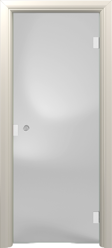 Porta da interni a battente AREA 1/T/V  TUTTOVETRO, Sublimia - Laccato ral9001 - Garofoli