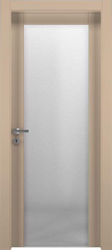 Interior swinging door 1V2001, Patio - Dove grey lacquered - Garofoli