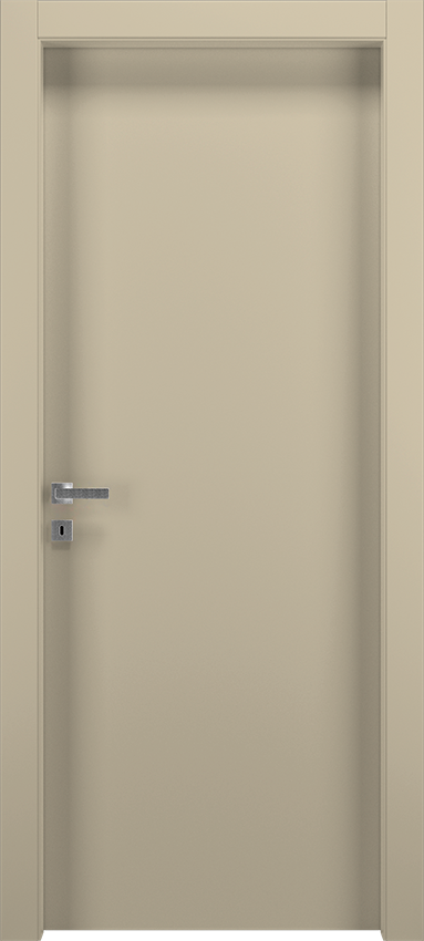 Interior swinging door PIA 1L, Patio - Ivory lacquered - Garofoli