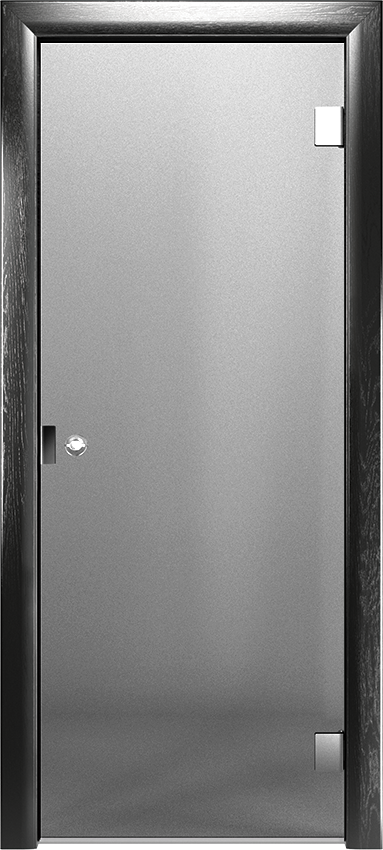 Interior swinging door TUTTOVETRO 1/T/V, Io di Garofoli - Deep black oak - Garofoli