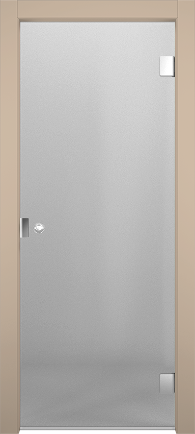 Interior swinging door MIVA 1TV 50, Milia - Dove grey lacquered - Garofoli
