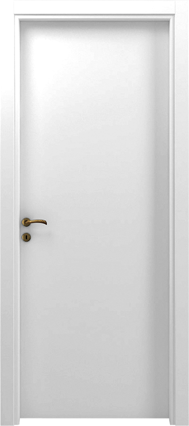 Interior swinging door AURA  LISCIA, Mirabilia - White lacquered - Garofoli