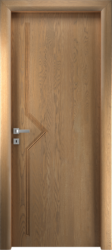 Interior swinging door DIBLA 2/P, Io di Garofoli - Hot oak - Garofoli