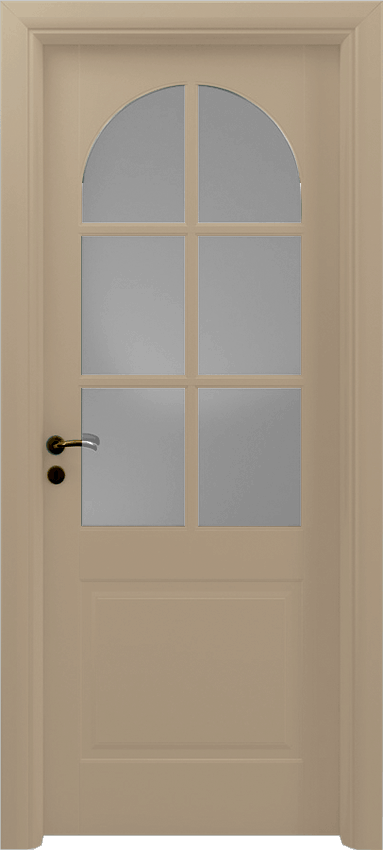 Interior swinging door CIONE 1/B/6/V/A, Sublimia - Dove grey lacquered - Garofoli