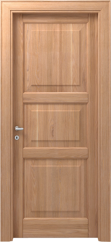 Interior swinging door 3/B, 110 e Lode - Pickled oak - Garofoli