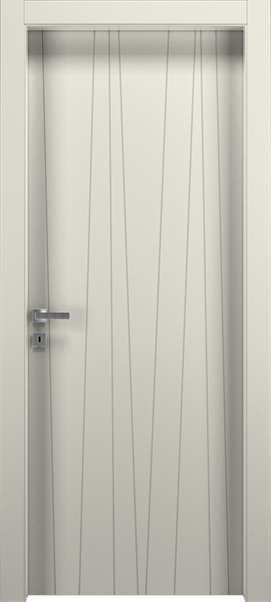 Interior swinging door PIOTTO 8RS, Patio - Ral 9010 - Garofoli