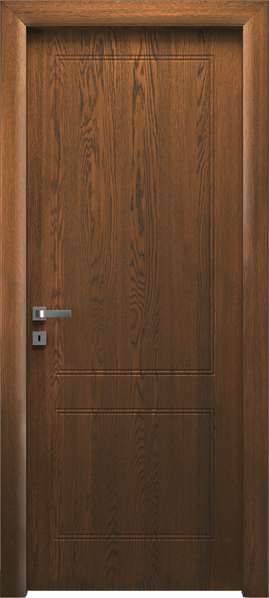 Porta da interni a battente BIONDA 2/B, Io2023 - Rovere whisky - Garofoli