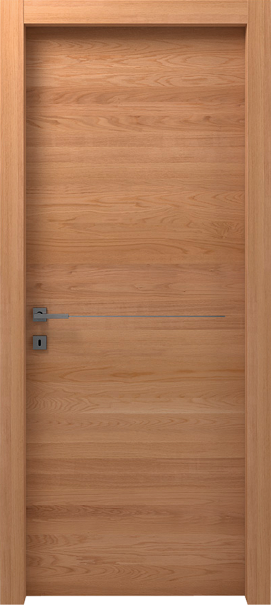 Interior swinging door ROTIA 1/L/1/F, Gdesigner - Oak bleached - Garofoli