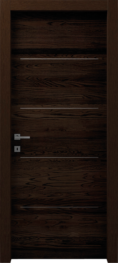 Interior swinging door MISA 1/L/4/F, Gdesigner - Oak grey - Garofoli