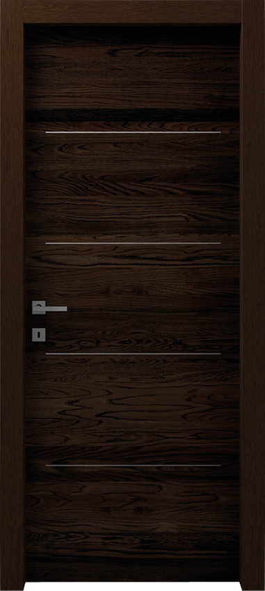 Interior swinging door MISA 1/L/4/F, Gdesigner - Oak grey - Garofoli