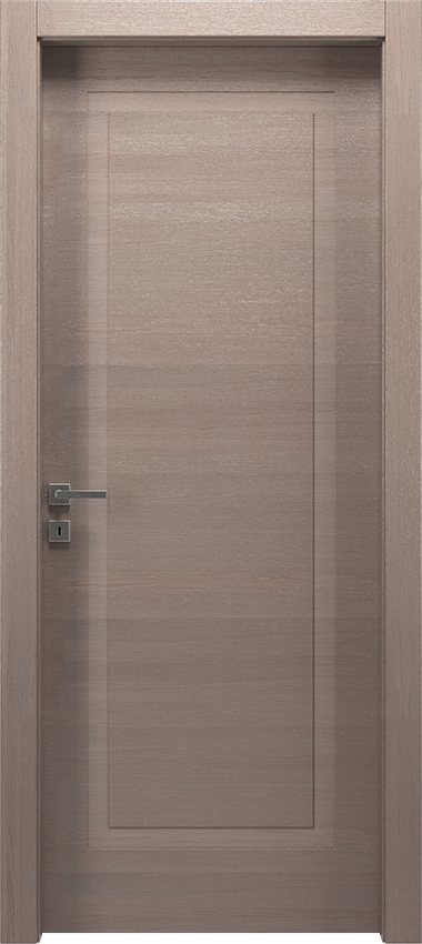 Porta da interni a battente 1/B, Mirawood - Rovere grigio creta - Garofoli