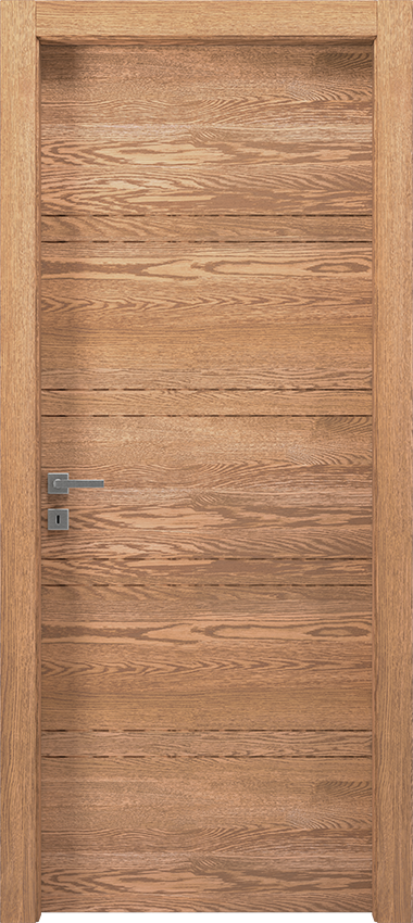 Porta da interni a battente 8/R, Mirawood - Rovere seta - Garofoli