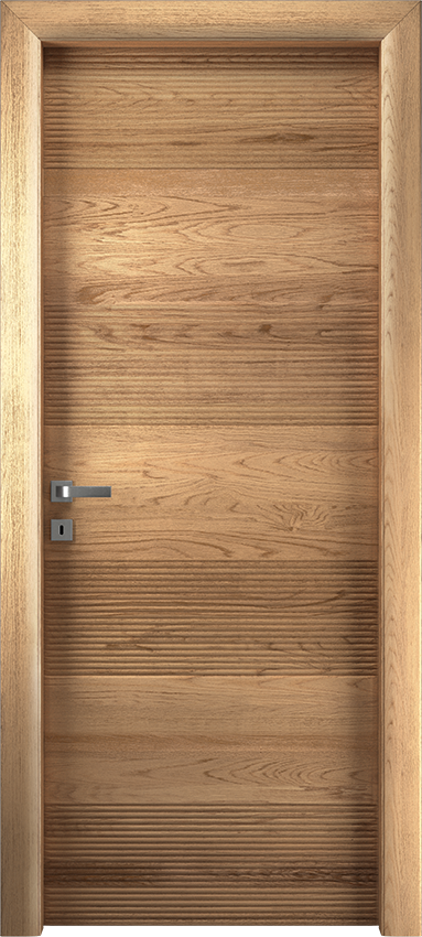 Porta da interni a battente PANONDA 4/D, Io2023 - Rovere caldo - Garofoli