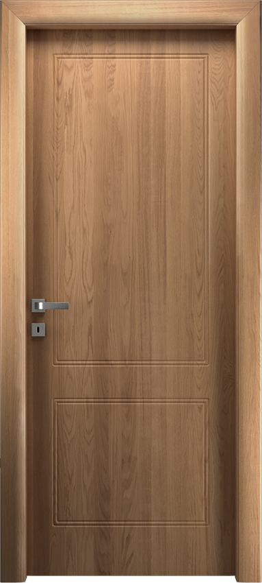 Interior swinging door BIONDA 2/B, Io di Garofoli - Oak bleached - Garofoli