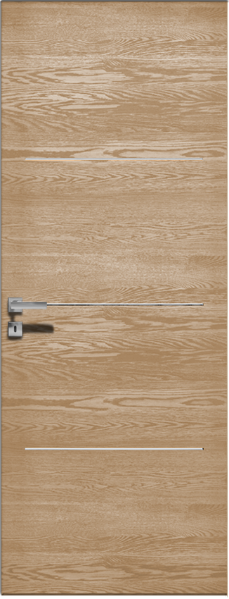 Interior swinging door ORIZZONTE 3F PORTA FILOMURO, Filomuro - Silk oak - Garofoli