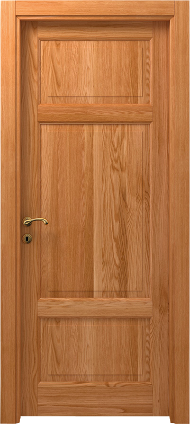 Porta da interni a battente 3/B/97, Classica - Rovere naturale - Garofoli