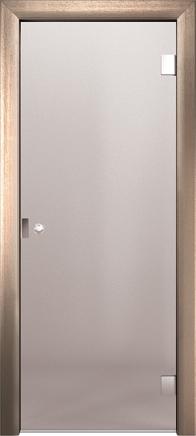 Interior swinging door TUTTOVETRO 1/T/V, Io di Garofoli - Oak clay grey - Garofoli