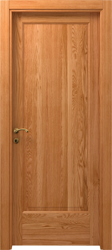 Porta da interni a battente 1/B, Classica - Rovere naturale - Garofoli