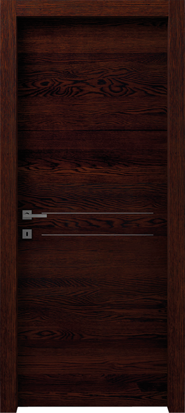 Interior swinging door DUFIA 1/L/2/F, Gdesigner - Oak wenge' - Garofoli
