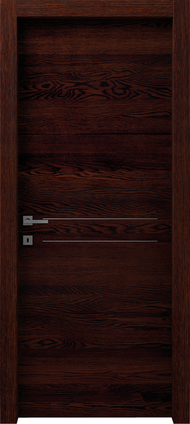 Interior swinging door DUFIA 1/L/2/F, Gdesigner - Oak wenge' - Garofoli