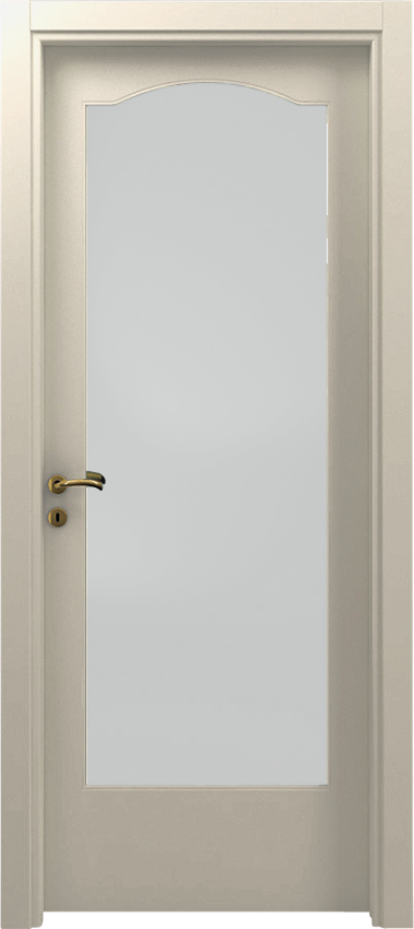 Interior swinging door QUALIA 1/V/C, Mirabilia - Ral 9001 - Garofoli