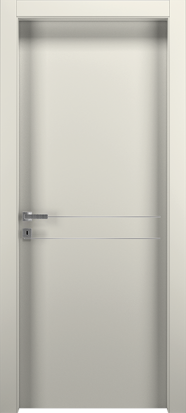 Interior swinging door DUTIO 2F, Patio - Ral 9010 - Garofoli