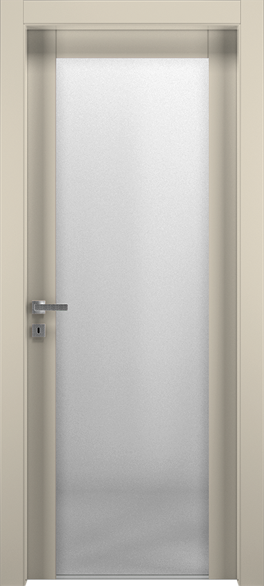 Interior swinging door 1V2001, Patio - Ral 9001 - Garofoli