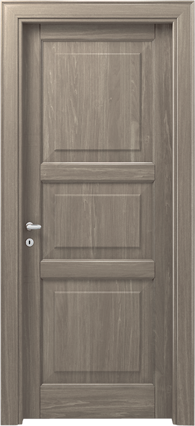 Interior swinging door 3/B, 110 e Lode - Oak clay grey - Garofoli