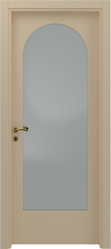 Interior swinging door NIVA 1/V/A, Mirabilia - Ivory lacquered - Garofoli