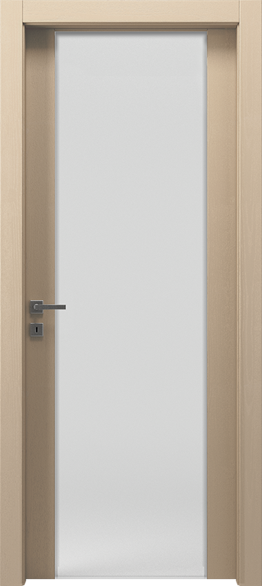 Porta da interni a battente 1/V/ST/2015, Mirawood - Rovere tortora a poro aperto - Garofoli