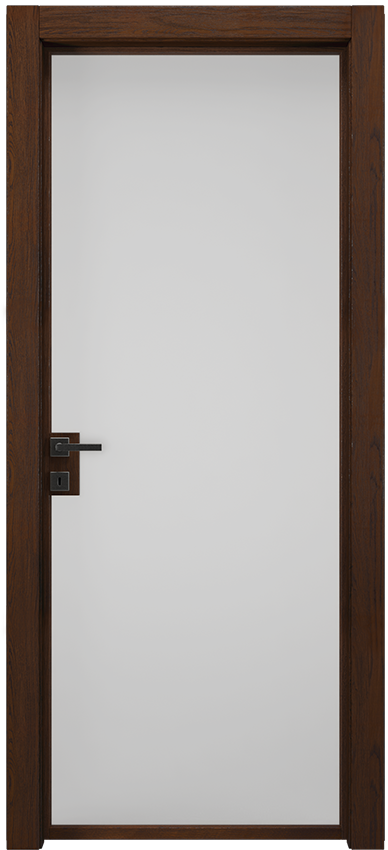 Interior swinging door IVE 2015, Mirawood - Oak dark leather - Garofoli