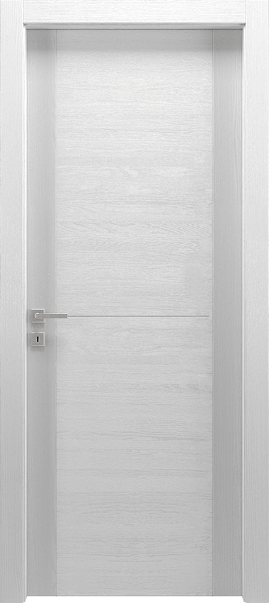 Interior swinging door 1/F/2015, Mirawood - Lacquered oak white - Garofoli