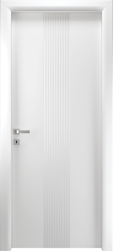 Interior swinging door PERONDA 1/D, Io di Garofoli - White lacquered - Garofoli