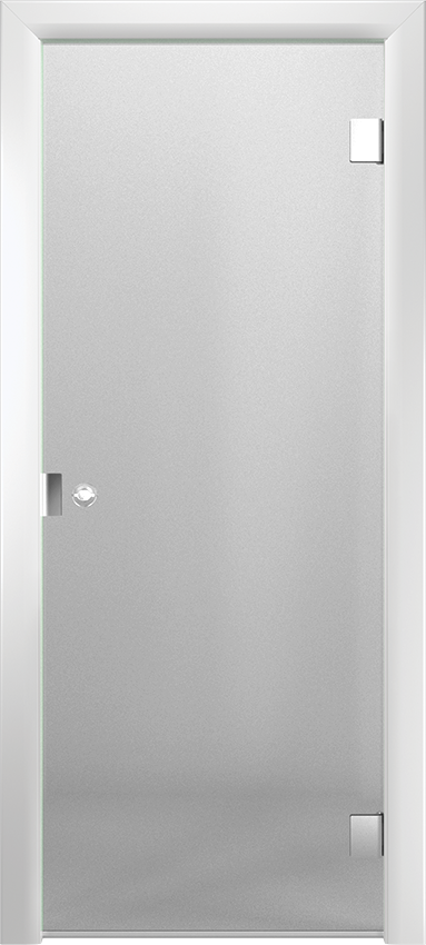 Interior swinging door TUTTOVETRO 1/T/V, Io di Garofoli - White lacquered - Garofoli