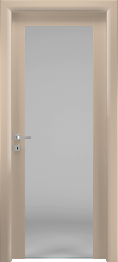 Interior swinging door 1/V/2001, Io di Garofoli - Dove grey lacquered - Garofoli