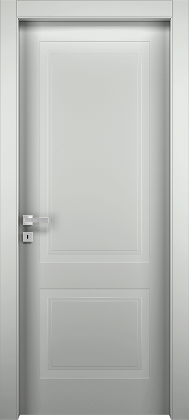 Interior swinging door MIDUE 2B 50, Milia - Ral 7035 - Garofoli