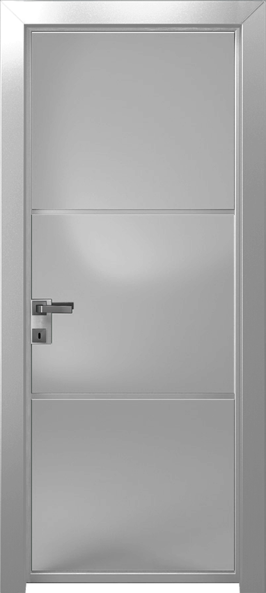 Interior swinging door DIVRE 3/V/2/LIST, Gdesigner - Aluminium - Garofoli