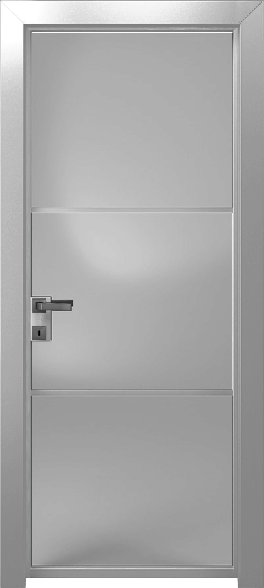 Porte intérieure battante DIVRE 3/V/2/LIST, Gdesigner - Aluminium - Garofoli