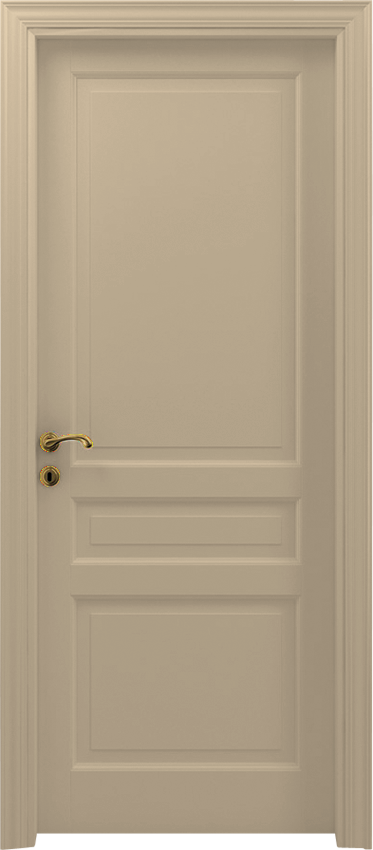 Interior swinging door 3/B, Classica - Ivory lacquered - Garofoli