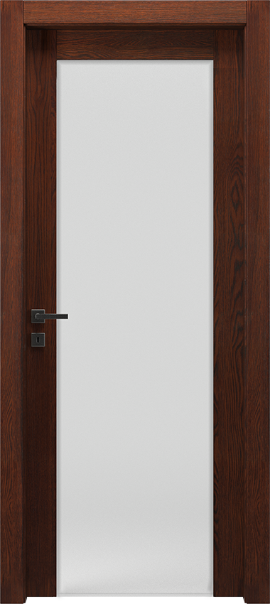 Interior swinging door 1/V/2001, Mirawood - Oak wenge' - Garofoli