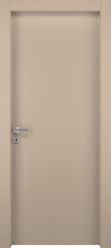 Interior swinging door MANA 1L 50, Milia - Dove grey lacquered - Garofoli