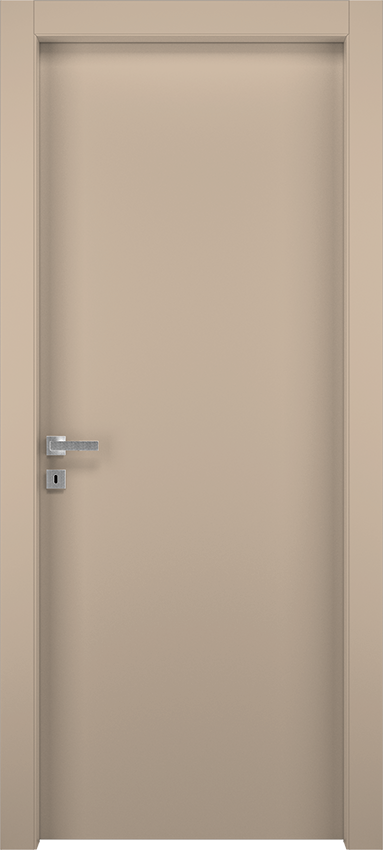 Interior swinging door MANA 1L 50, Milia - Dove grey lacquered - Garofoli